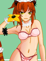 Poyo Panda Girl Dress Up