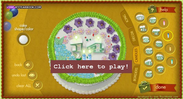 Birthday Cake Decorator