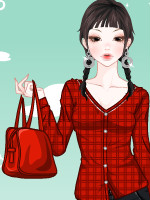 Fashion Magazine Model