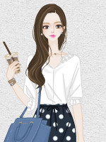 Cute and Girly Look