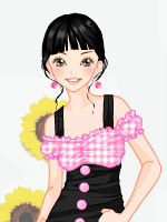 Sleeveless Plaid Spring Dresses