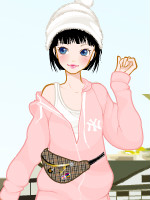 Girl With Black Hair 2