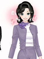 Stylish Flight Attendant