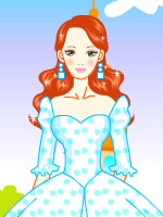 Vintage Snow Princess