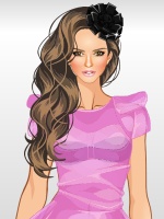 High-Fashion Runway Model