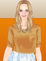 Retro-Inspired Floral Ensemble