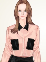 Workwear-Inspired Ensemble