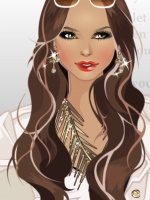 Navy Liner Evening Look