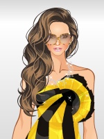 High-Fashion Runway Model