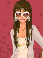 Feminine and Fun Look