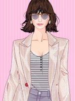 Pastel Purple Ensemble