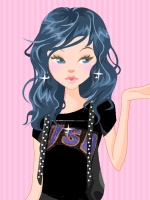 Bright Pink Hair Color