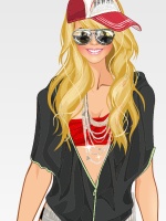 College Football Cheerleader