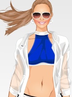 College Football Cheerleader