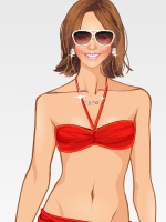 College Football Cheerleader