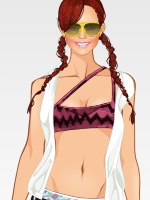 College Football Cheerleader