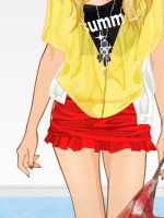 College Football Cheerleader