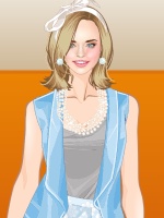 Retro-Inspired Floral Ensemble