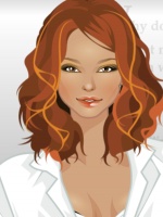 Navy Liner Evening Look