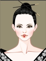 Japanese Geisha Makeup