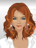 Navy Liner Evening Look