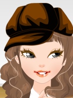 Vibrant Orange Lipstick