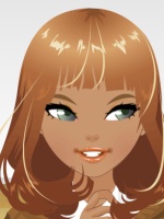 Vibrant Orange Lipstick