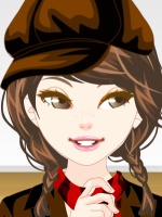 Vibrant Orange Lipstick