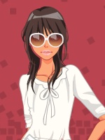 Feminine and Fun Look