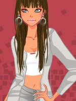 Feminine and Fun Look