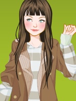 Wide-Leg Pinstripe Pants