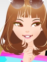 Vibrant Orange Lipstick