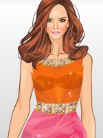 High-Fashion Runway Model