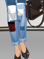 Patched-Up Jeans Trend