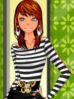 Edgy Monochromatic Look