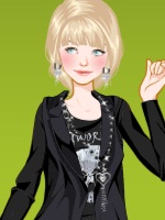 Wide-Leg Pinstripe Pants