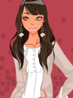 Feminine and Fun Look