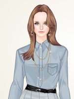 Workwear-Inspired Ensemble