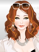 Navy Liner Evening Look