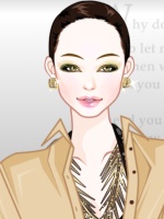 Navy Liner Evening Look