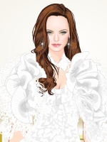 Feather Princess Dresses