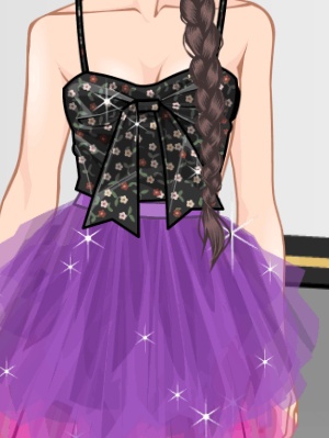 Punk-Infused Tulle Skirt Style