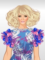 High-Fashion Runway Model