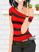 Sultry-Yet-Edgy Look