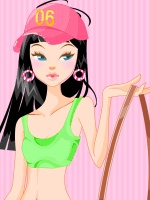 Bright Pink Hair Color