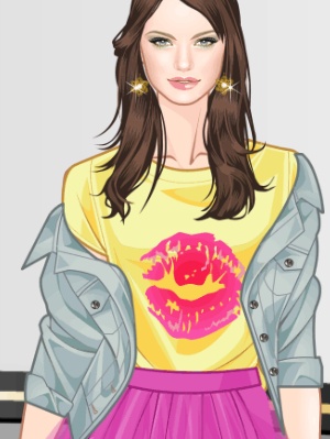 Punk-Infused Tulle Skirt Style