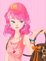 Bright Pink Hair Color