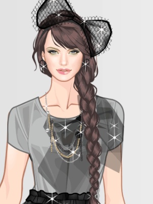 Punk-Infused Tulle Skirt Style