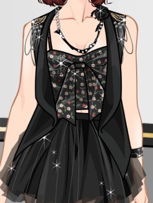 Punk-Infused Tulle Skirt Style