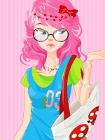 Bright Pink Hair Color
